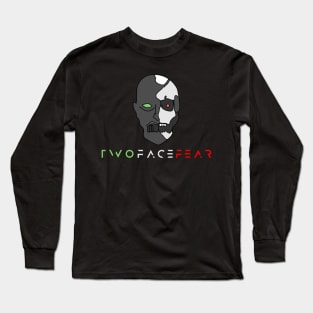 Simplified Face Logo Long Sleeve T-Shirt